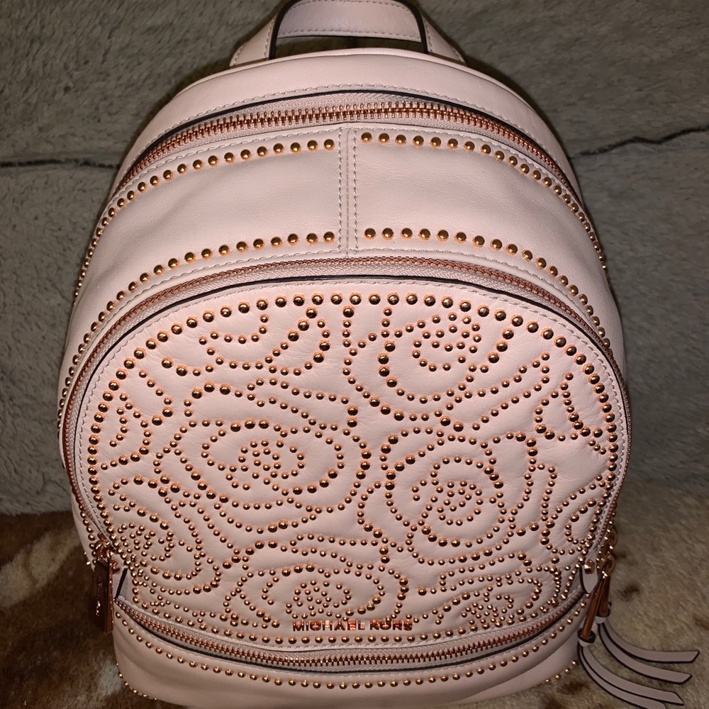 Michael Kors “Rhea Studded” backpack - Picture 3 of 5